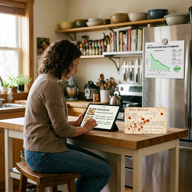 Three tangible assets grow alongside your subscription and stay with you even if you cancel: an encrypted dietary profil - Image 3